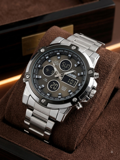 Skmei 1389 -Most selling Dual Time Watch For Men's