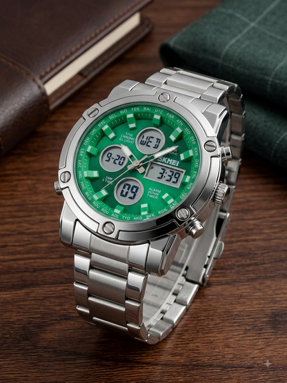 Skmei 1389 -Most selling Dual Time Watch For Men's