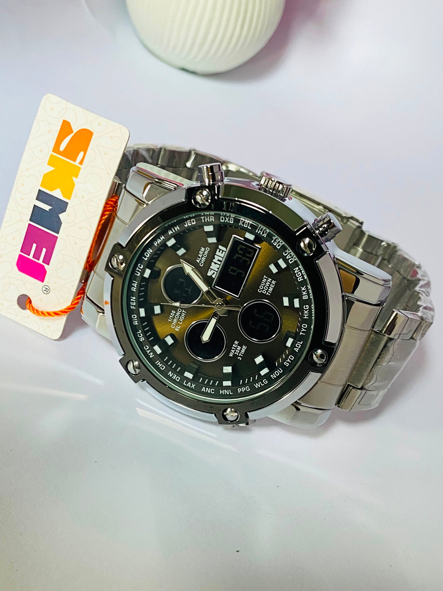 Skmei 1389 -Most selling Dual Time Watch For Men's