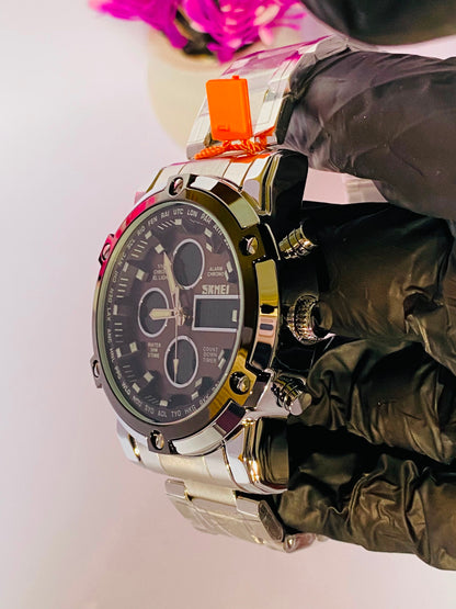 Skmei 1389 -Most selling Dual Time Watch For Men's