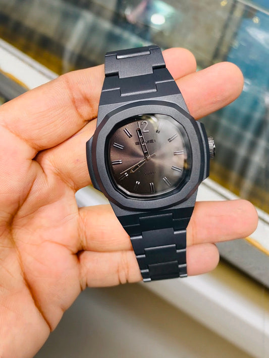 Skmei Aura black most trending Watch