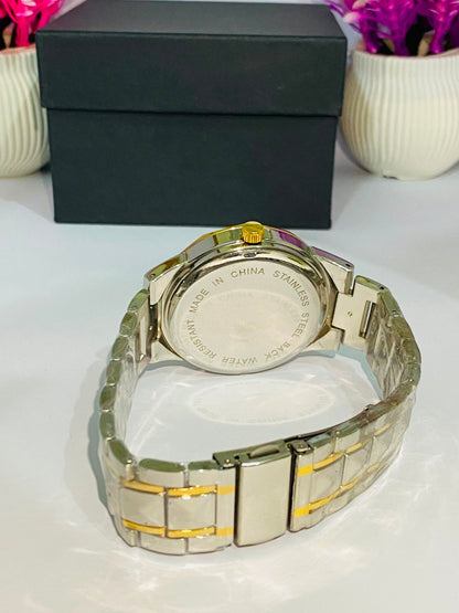 Diamond Premium Gold & Silver two-tone finish
