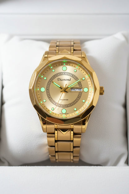 Diamond Premium Gold & Silver two-tone finish
