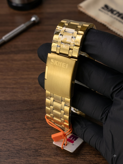 Skmei 1868 Dual time unique design watch