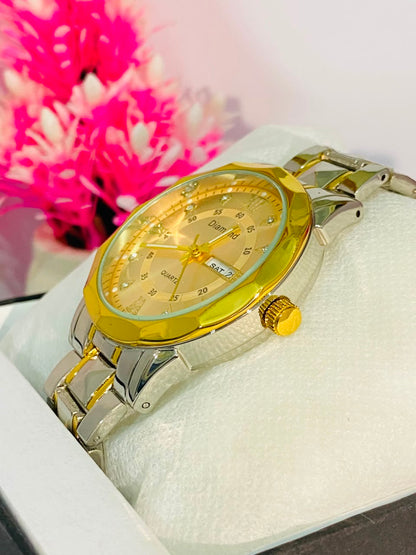 Diamond Premium Gold & Silver two-tone finish