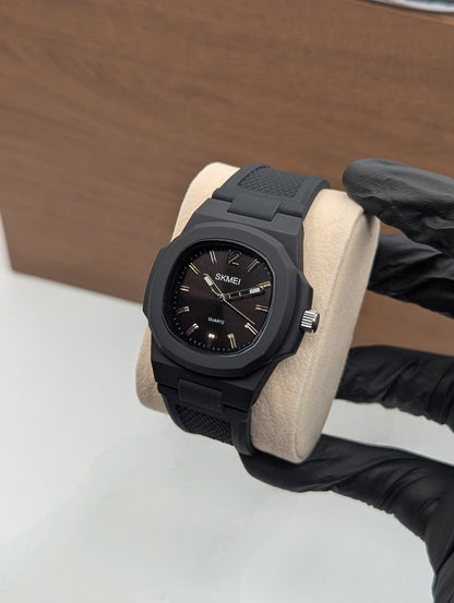 Skmei Aura black most trending Watch